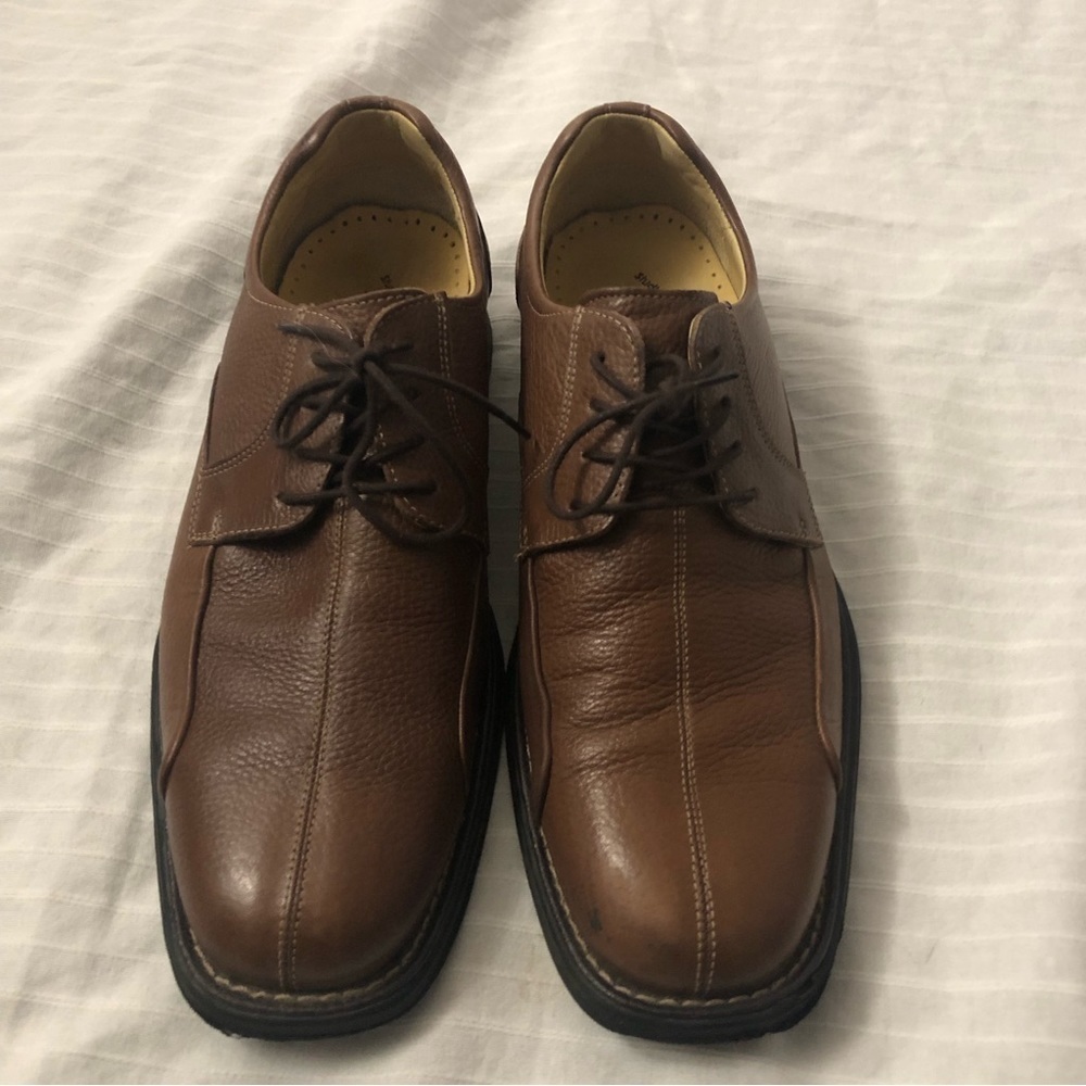 Belvedere BayBridge Brown Oxford Shoes size 10.5D VGUC